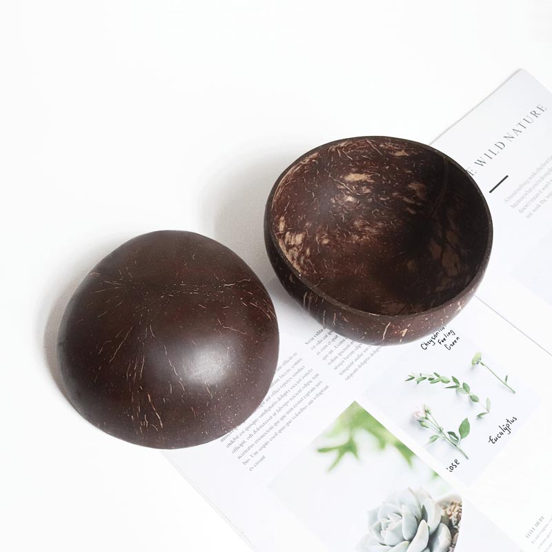1Pcs ธรรมชาติมะพร้าวชามชุดช้อน - Matcha Bowl Chawan บทวิจารณ์และราคา