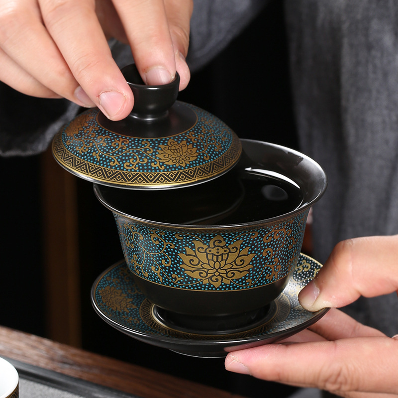 จีนชุดชาคลาสสิก Gaiwan ชาถ้วยส - Matcha Bowl Chawan บทวิจารณ์และราคา